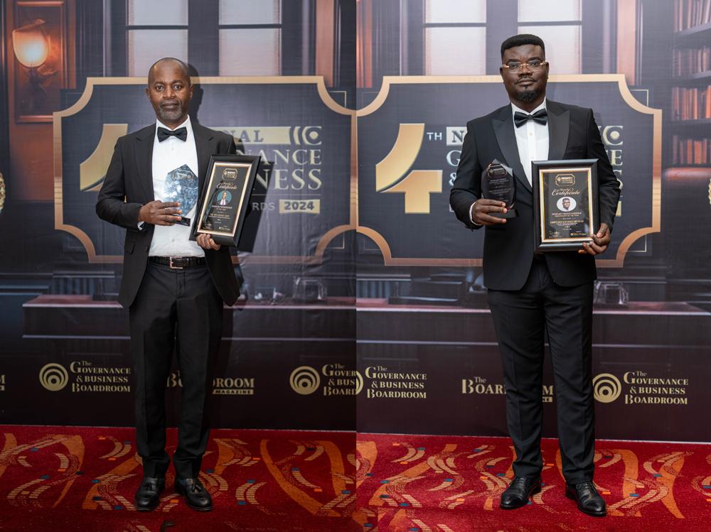 Ghana Link's Executives Shine at National Governance & Business Leadership Awards