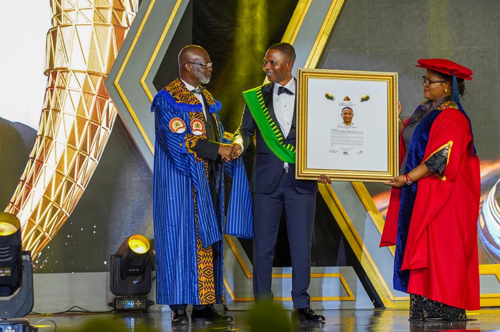 Chairman Nick Danso Adjei Receives Lifetime Africa Achievement Prize at 2025 Millennium